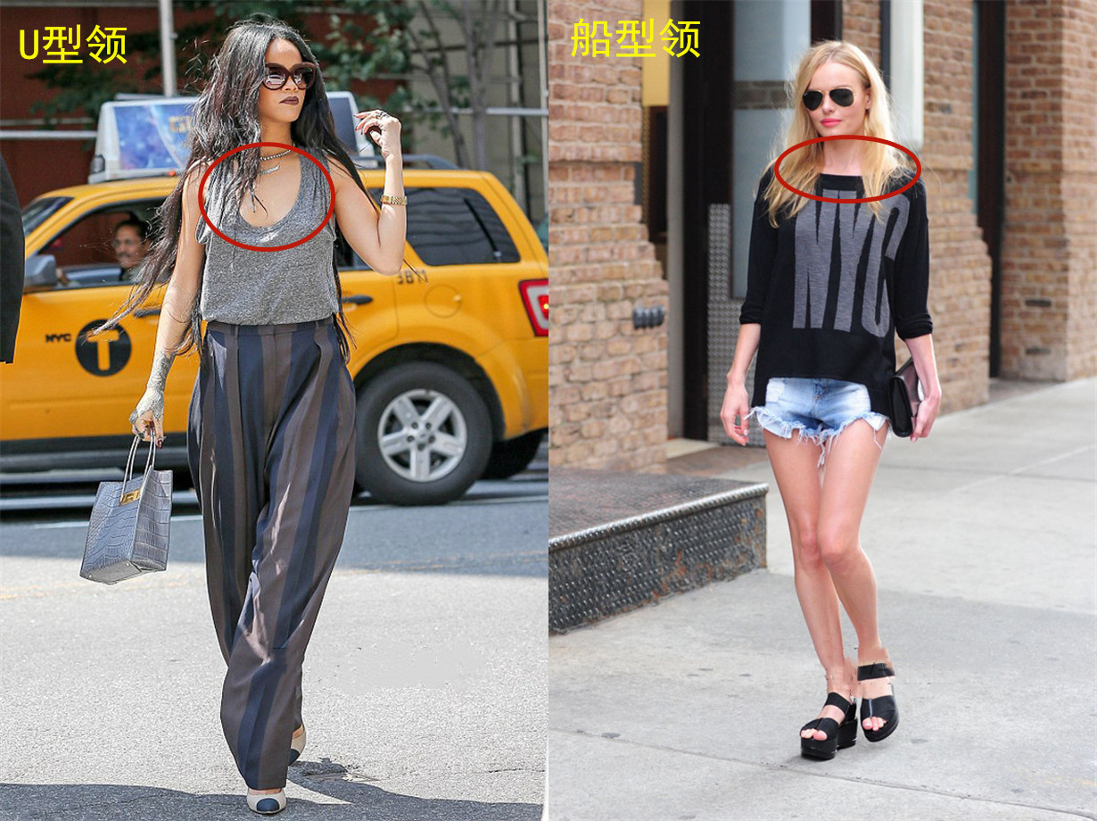 不同脸型与衣领的搭配,不同脸型穿什么衣服的领子