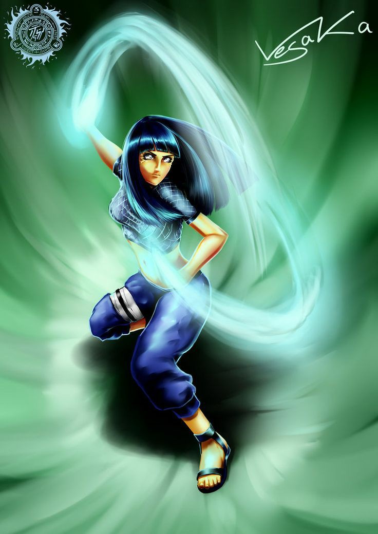 火影忍者人气女角色鸣人之妻日向雏田国外社媒热图赏