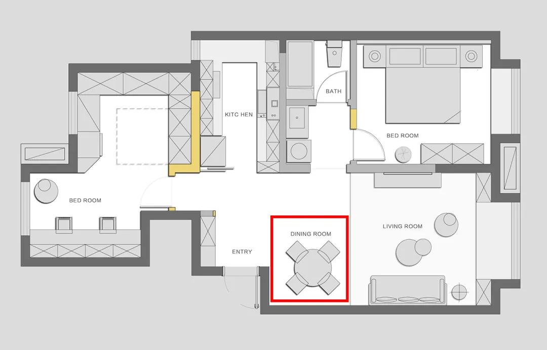 精装房浅改原木风,高级muji风装修