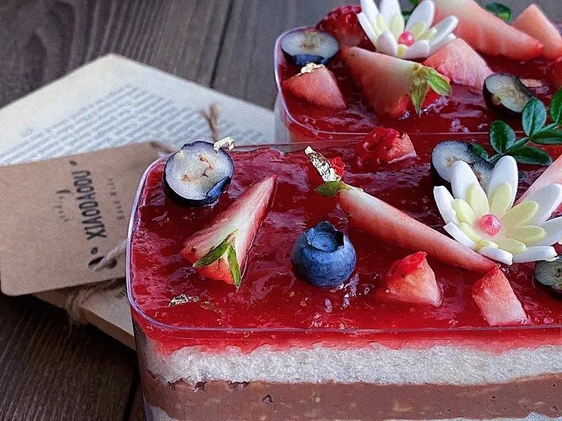 山焙美食提拉米苏做法,兰州欧米奇草莓提拉米苏制作过程