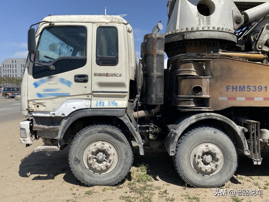 远看五十铃,近看是欧曼——欧曼9泵车