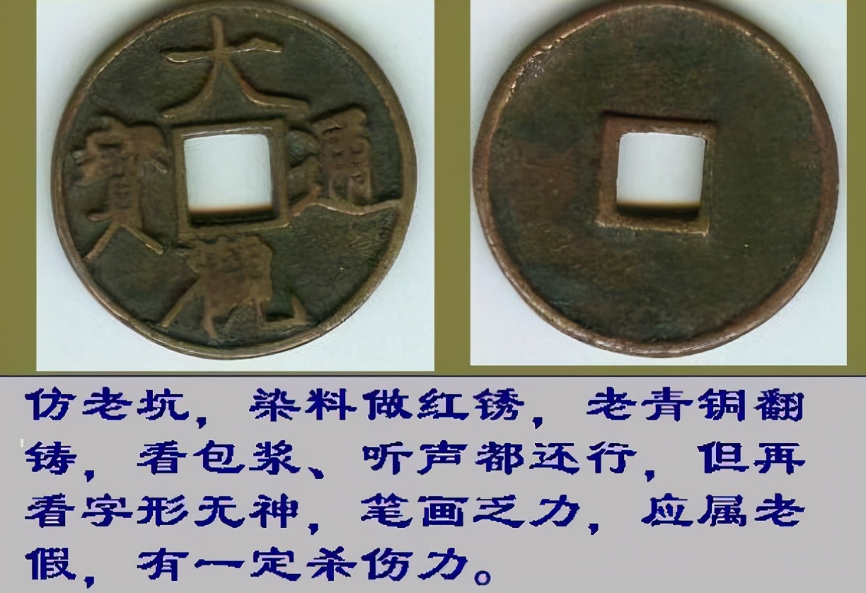 古币的造假方式，辨伪鉴别图录