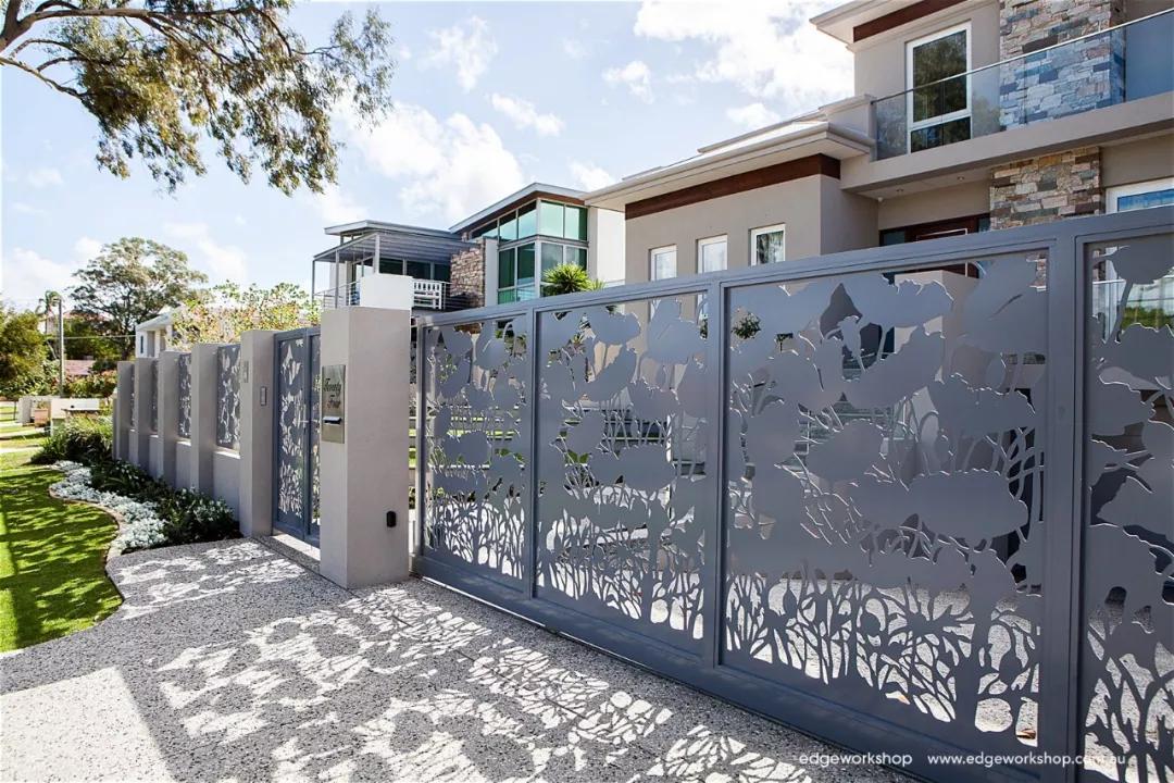 农村小院围墙设计花式围墙,围墙的设计效果图大全集