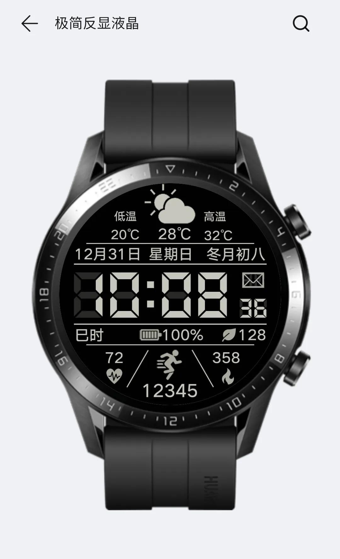 大家都用哪款华为表盘了,华为watchfit表盘