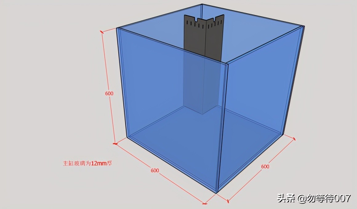6060型鱼缸底滤,6060底滤缸用多大水泵