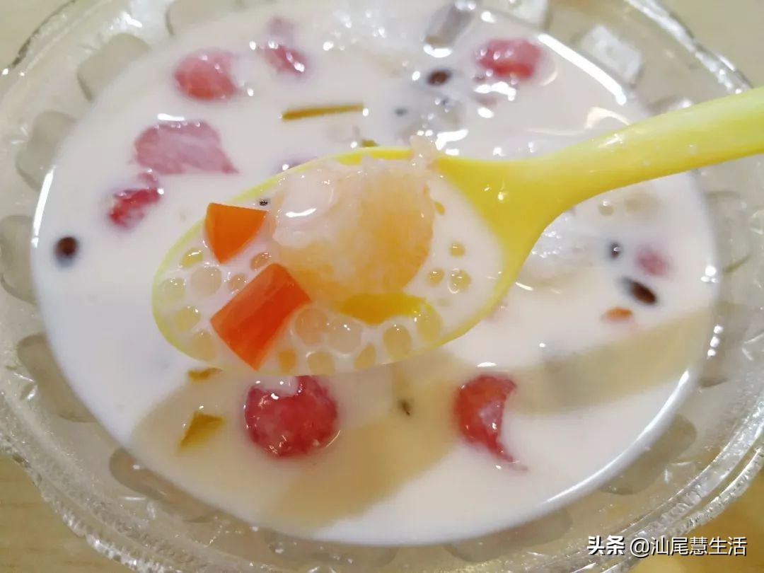 听说很好吃甜品,可塘西米露汕尾灰窑店