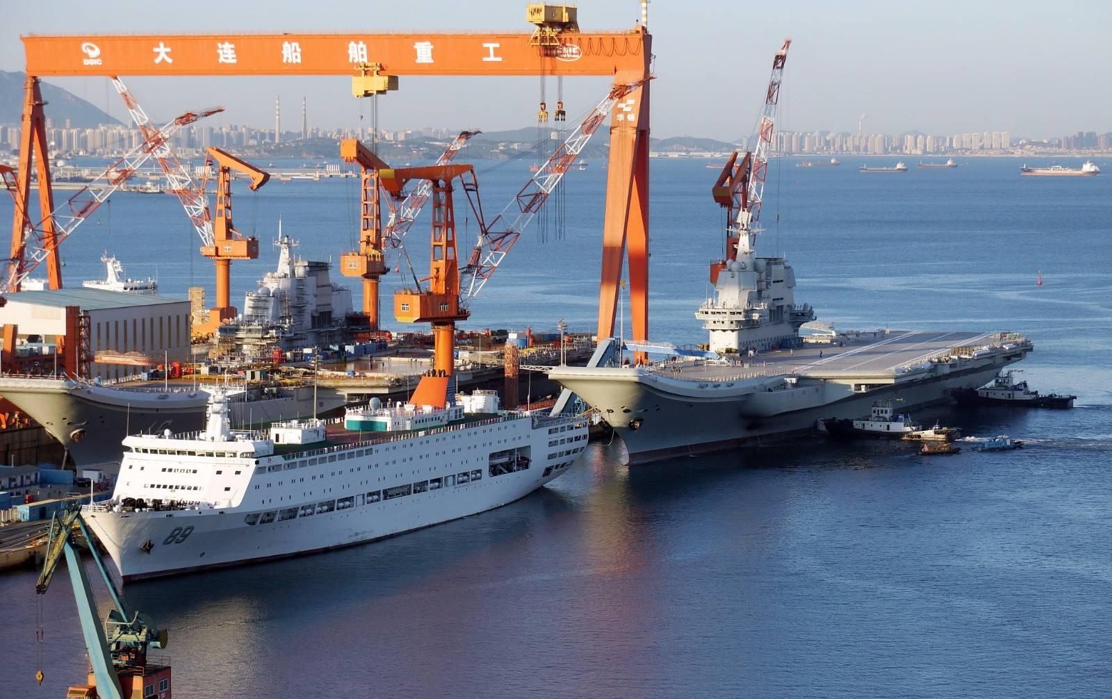 江南大连两大船厂忙，6年下水33艘盾舰，是否需要扩大产能？