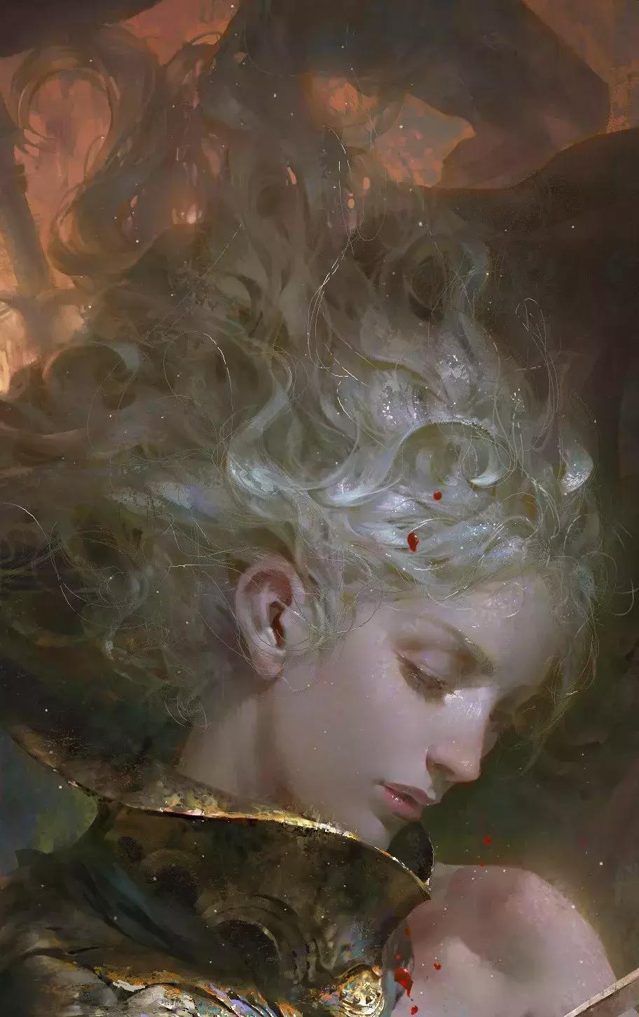 美术大师手绘插画,视觉冲击力强的手绘插画