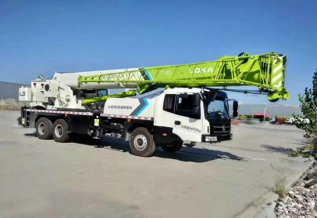 最真实的25吨吊车,25吨吊车三大件对比