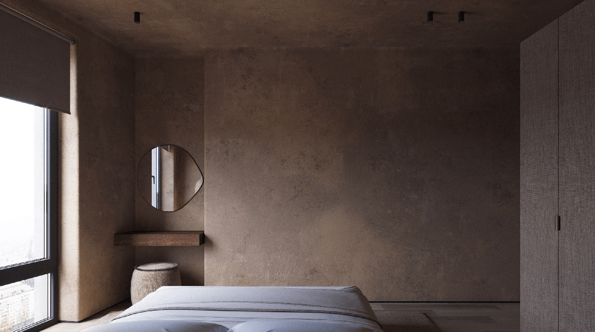 和平区侘寂风装修,极简主义的现代住宅设计