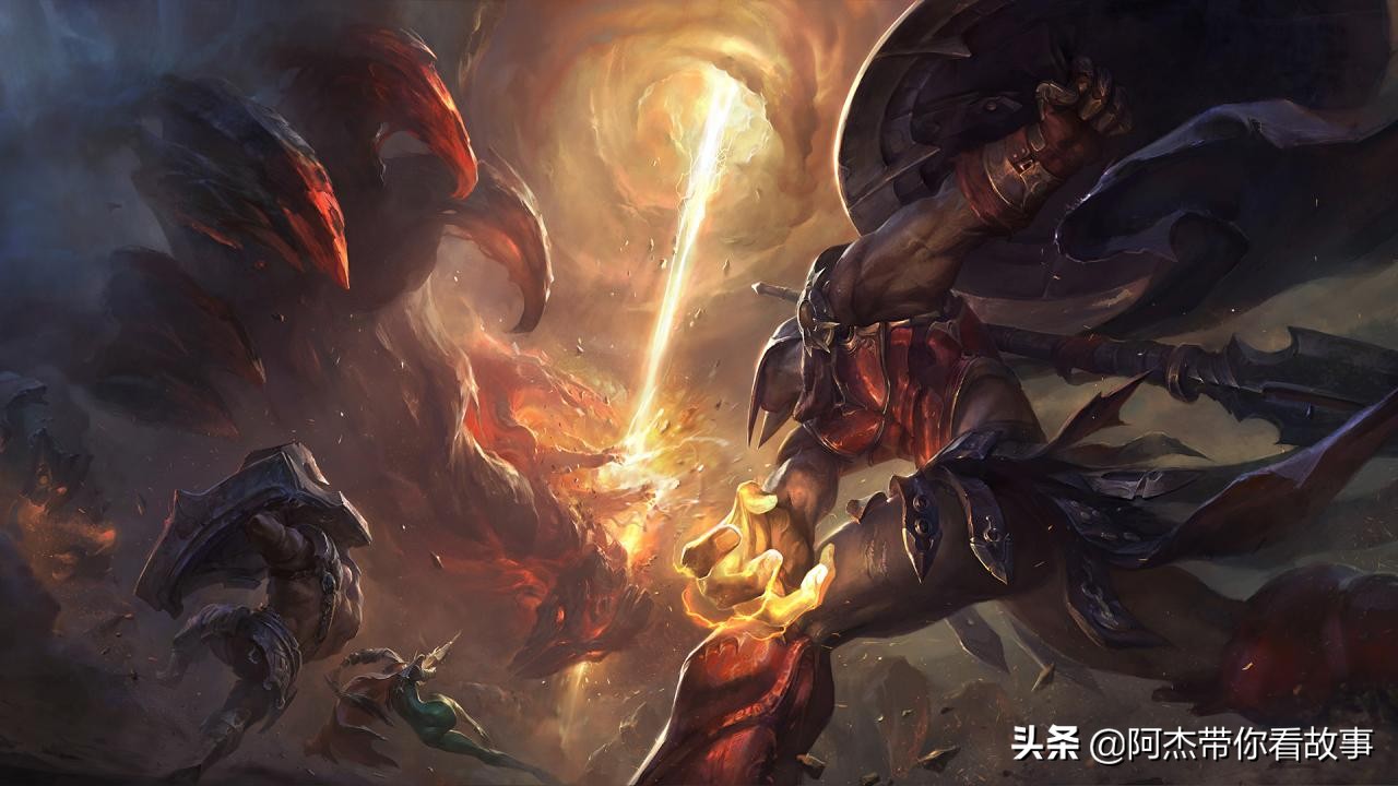 lol宇宙中潘森是神还是半神,lol潘森不屈之枪高清图片