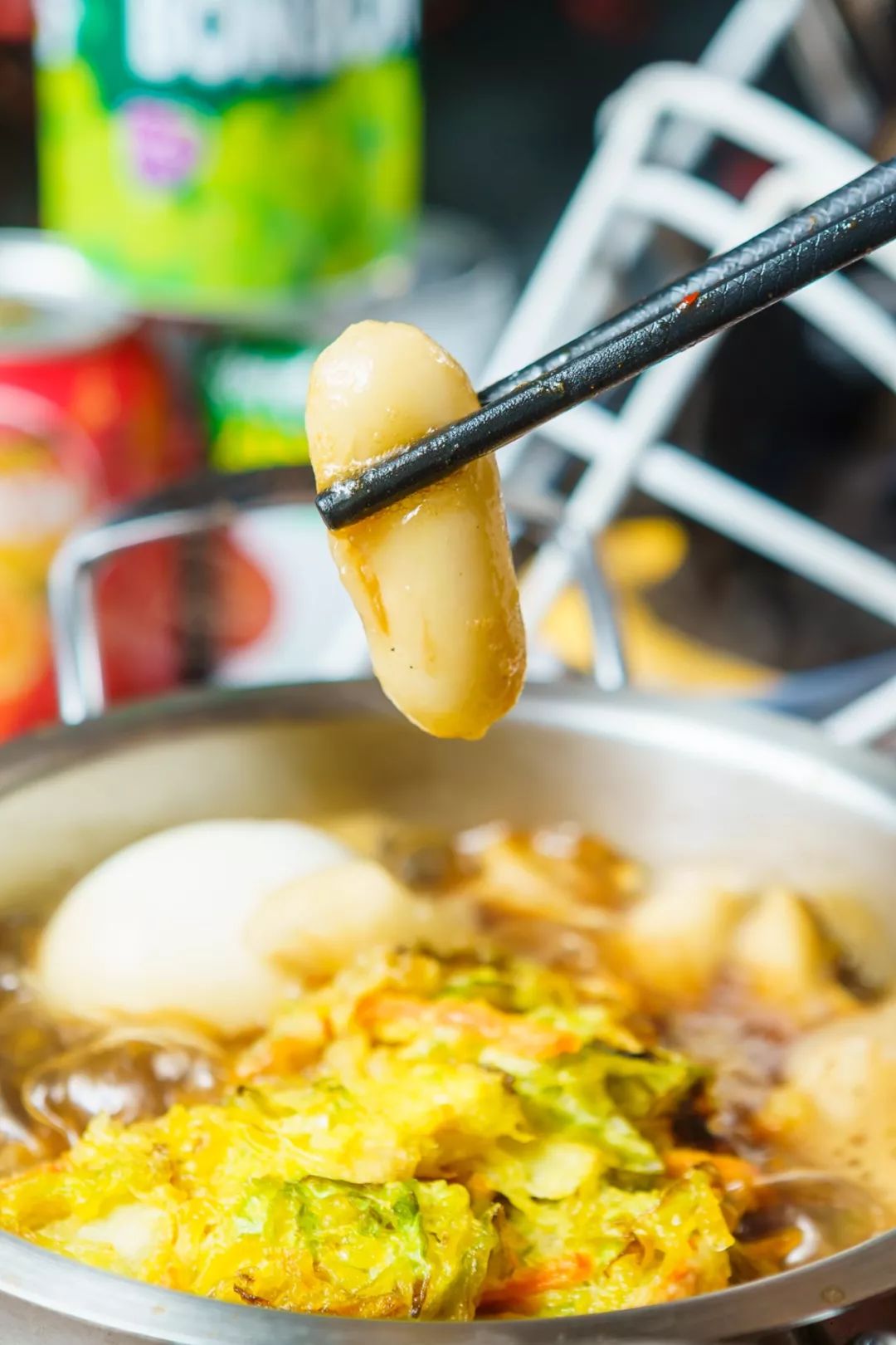 韩国人吃芝士年糕鱼饼,韩国人吃的芝士年糕