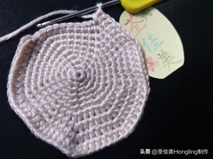 马蹄莲花的钩织教程,马蹄莲宽叶子的钩织教程