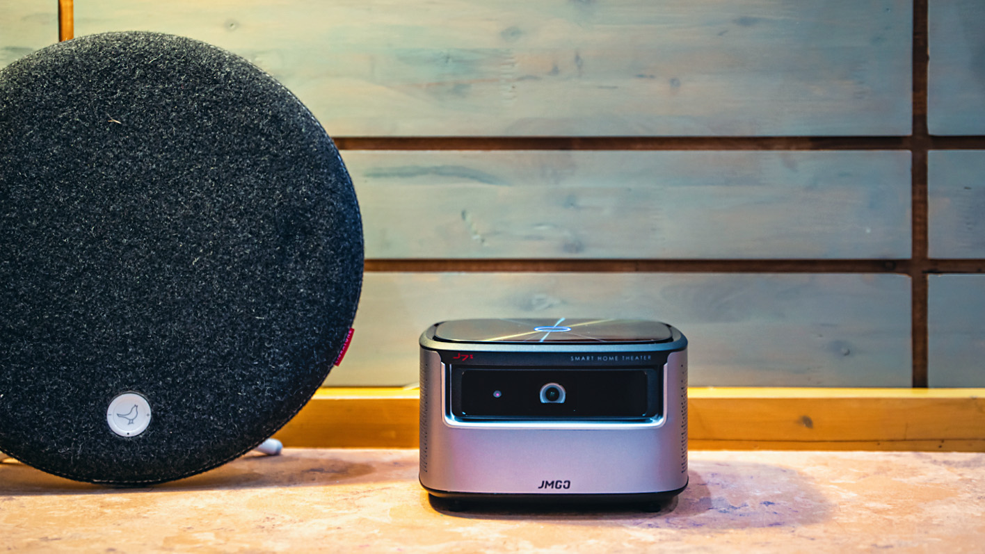 智能投影幕布,微投影坚果