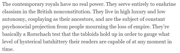 梅根哈里反君主制,英国王室对梅根的态度