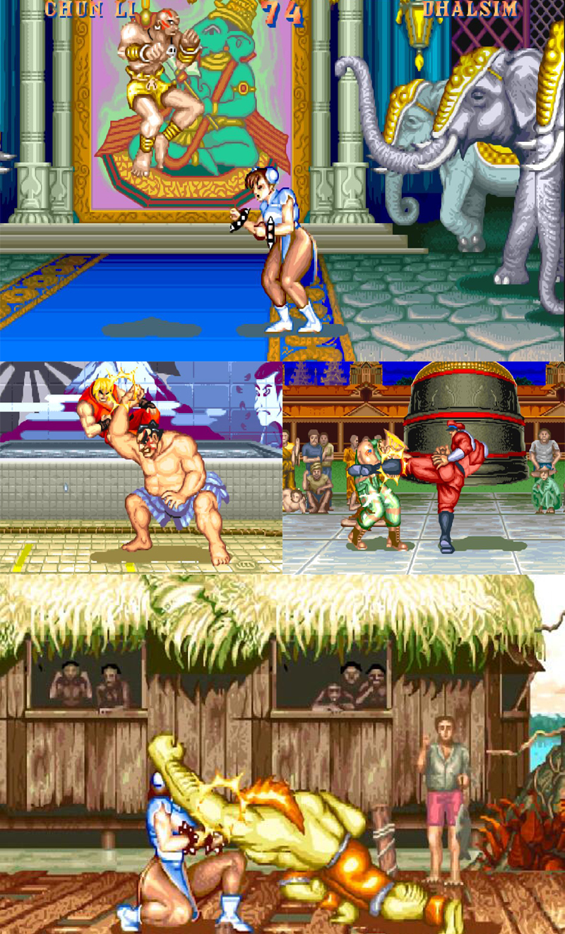 格斗游戏不忍直视的必杀技,格斗游戏史上最牛逼操作