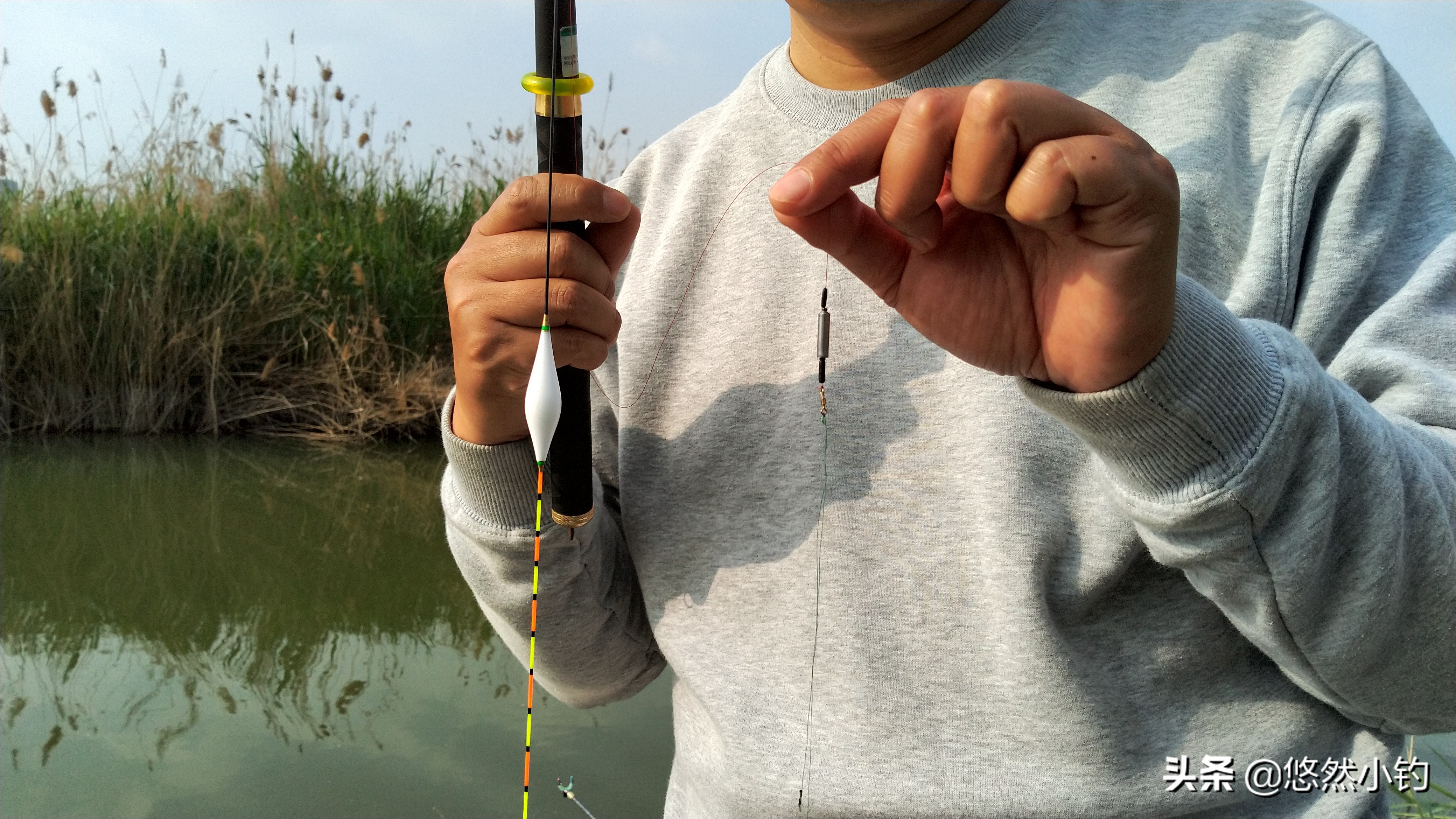 野钓如何避小鱼钓大鱼,野钓时小钩细线搏大鱼的技巧
