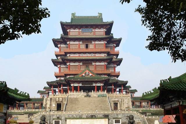 鹳雀楼在哪里建,我国哪里有鹳雀楼遗址景区