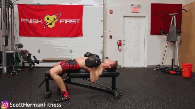 哑铃卧推能练到整个胸肌,哑铃卧推没有平衡感怎么办