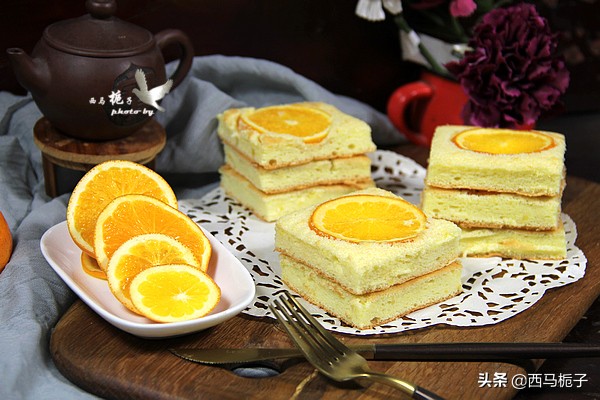 家常超简单香橙蛋糕制作,橙香玛德琳蛋糕做法