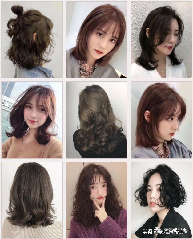 今年流行的10款短发你留过哪一款,春天发型短发