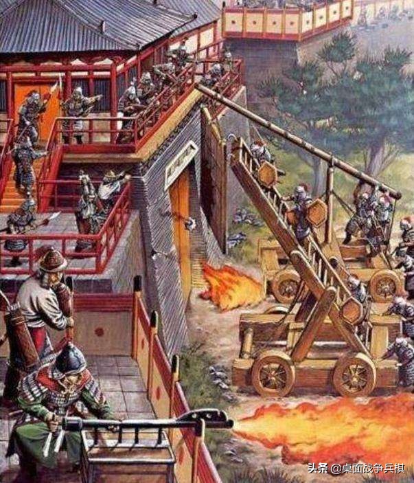 古代消防器材云梯,云梯在古代属于战争器械