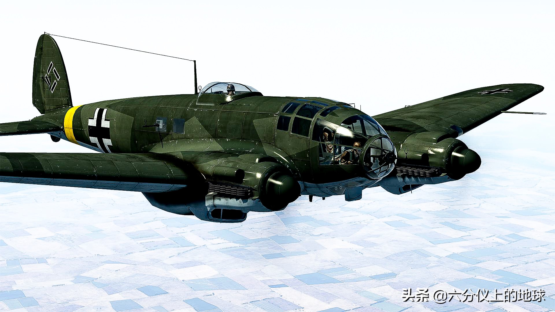 二战德国武器装备及弹药,二战德国bf110轰炸机图片