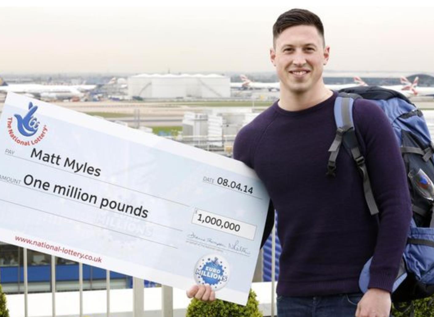 小伙离婚后买彩票中了5000万,买彩票中大奖环游世界