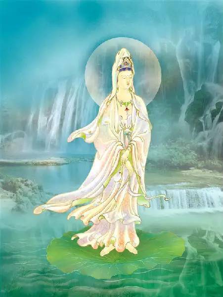 观世音菩萨千种法相,观世音菩萨三十三身相精美大图