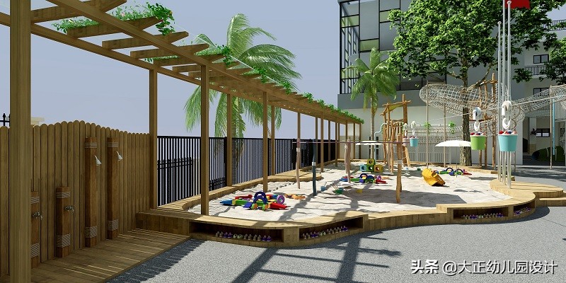 怎样设计幼儿园户外游戏场地,孩子们的快乐天地