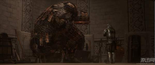 大神自制《黑魂》虐心短片孤独死去无人理的巨人铁匠