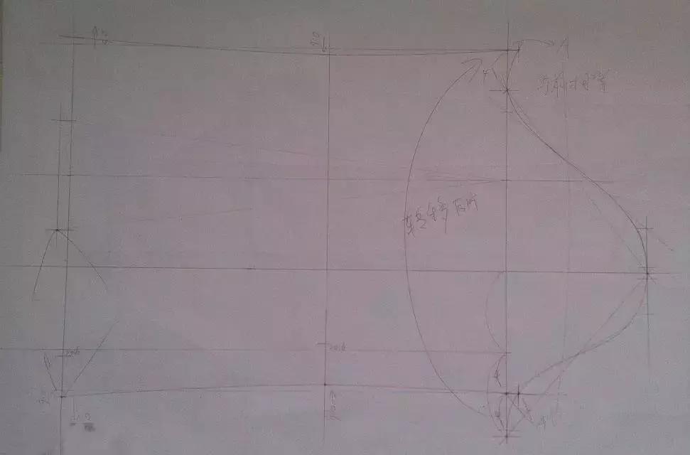 牛仔两片袖的制版方法,两片袖电脑制版制作教程