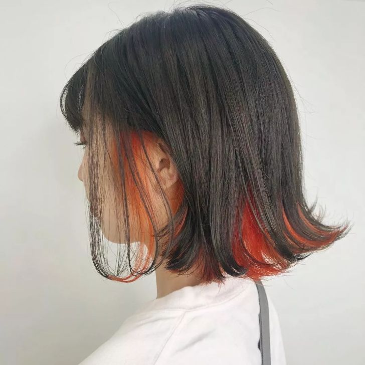 自己在家染挂耳染奶茶色教程,可以自己在家染的挂耳染推荐发色