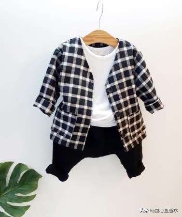 最新童装款式冬装,韩国童装的魅力在于简约的高级感