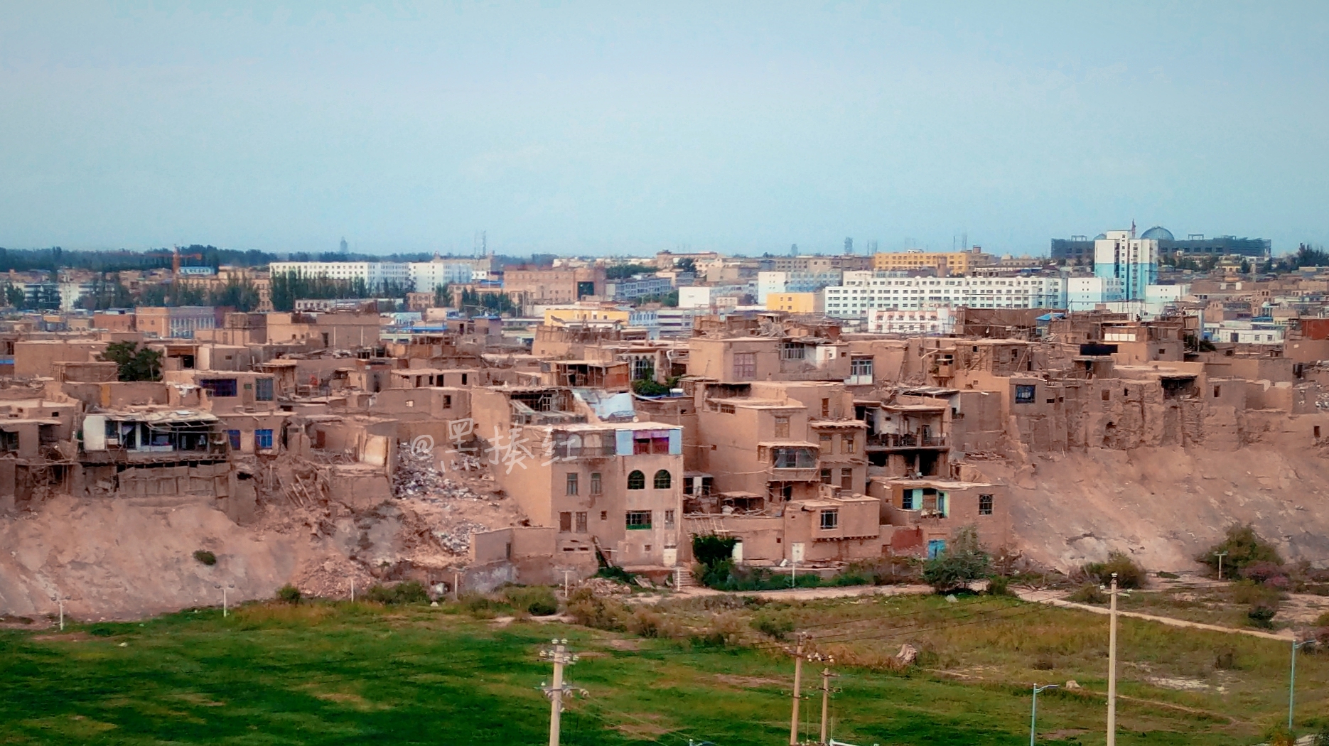 喀什古城废弃房屋,喀什废墟古城