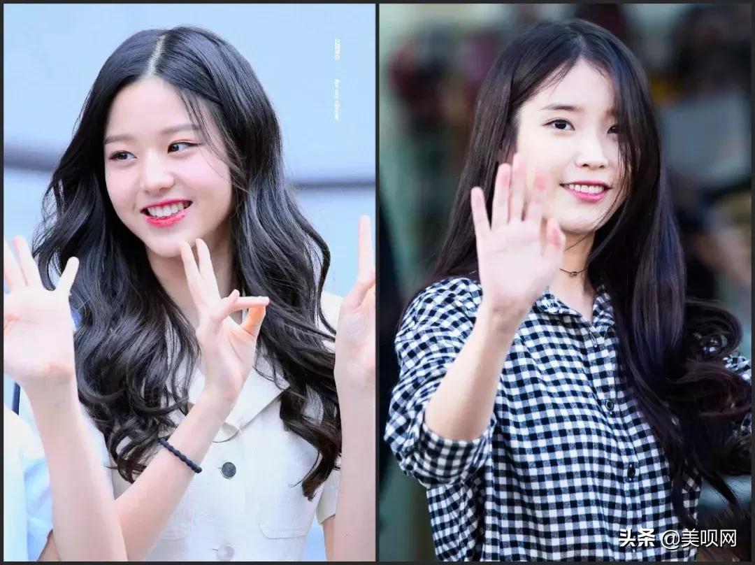 张元英和iu谁更漂亮,张元英izone时期刘海
