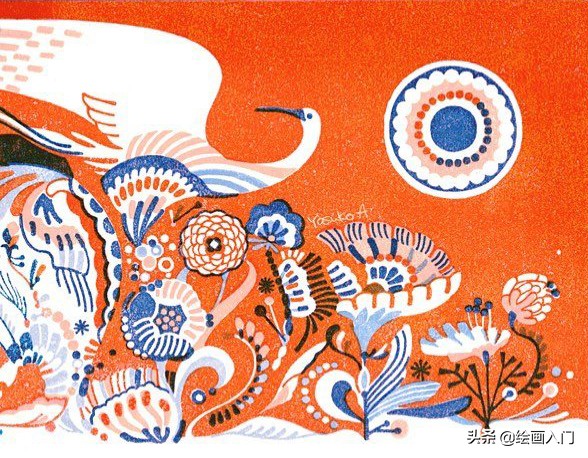 视觉冲击强的版画作品,单色版画种类作品欣赏