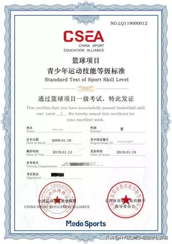 青少年游泳运动等级标准,青少年运动技能等级测试有什么用