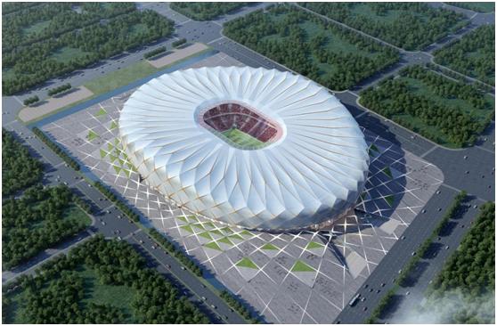 广州恒大荷花球场,吃喝玩乐一条龙风景