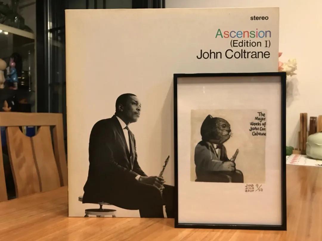 猫和唱片的共通之处？“都很破财！”|专访画家健一