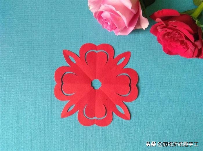 剪纸窗花初学者,一学就会的窗花剪纸