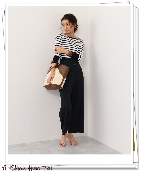 亚麻垂感裤搭配,杏色阔腿亚麻裤的搭配