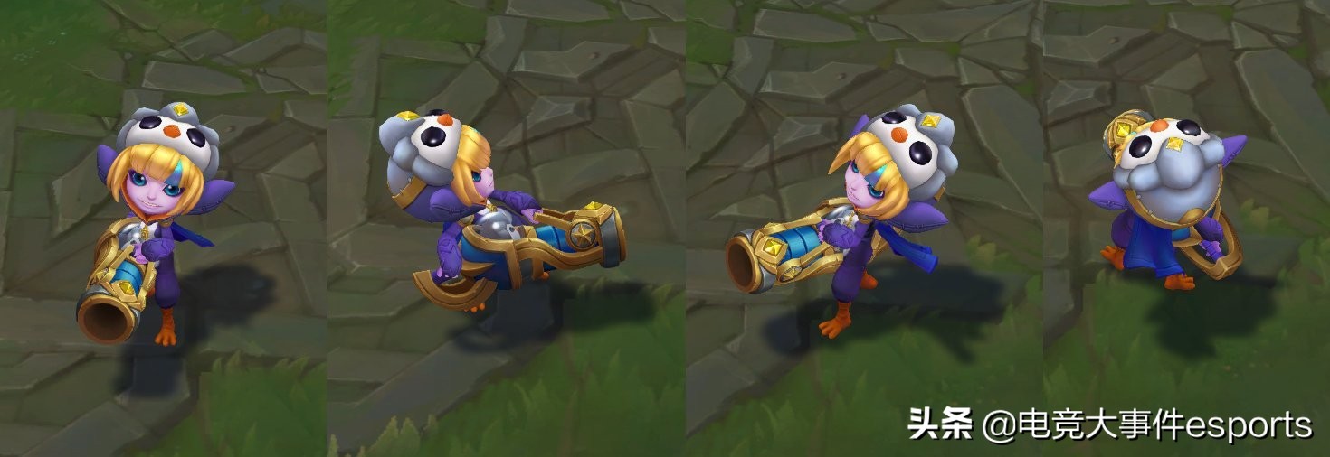 lol小炮新皮肤,lol小法师愚人节皮肤