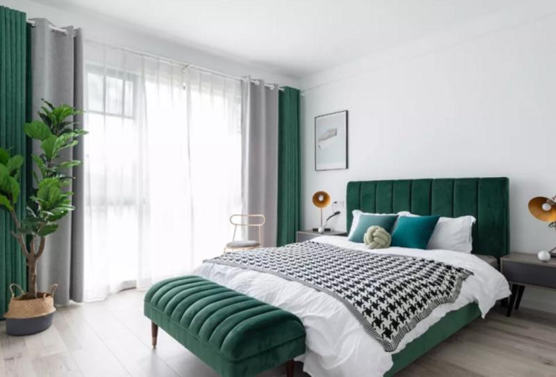 窗帘罗马杆和轨道哪个褶皱效果好,窗帘可以装一根轨道一根罗马杆吗