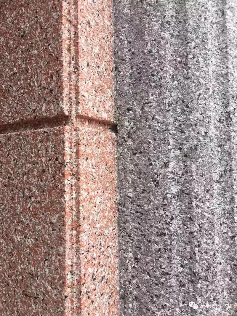 建材店真石漆外墙效果图门头,外墙仿石漆店面效果图