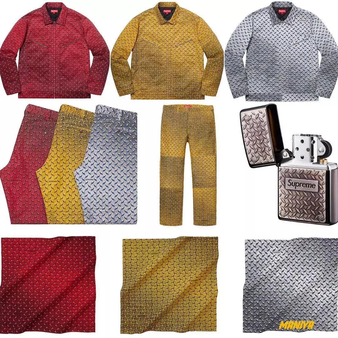 supreme夹克联名week5,supreme新款夹克