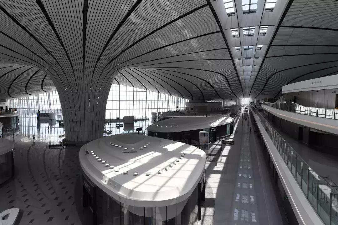 大兴机场多牛视频,中国大兴机场有多牛