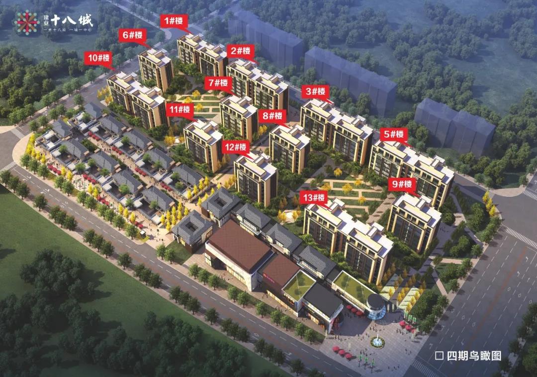 建业十八城正在繁盛生长，日渐美好为您勾勒幸福家园的模样