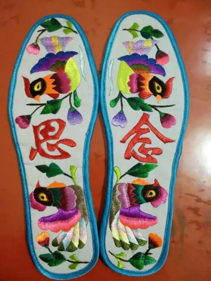 指尖飞舞鞋垫,100款惊艳手工鞋垫