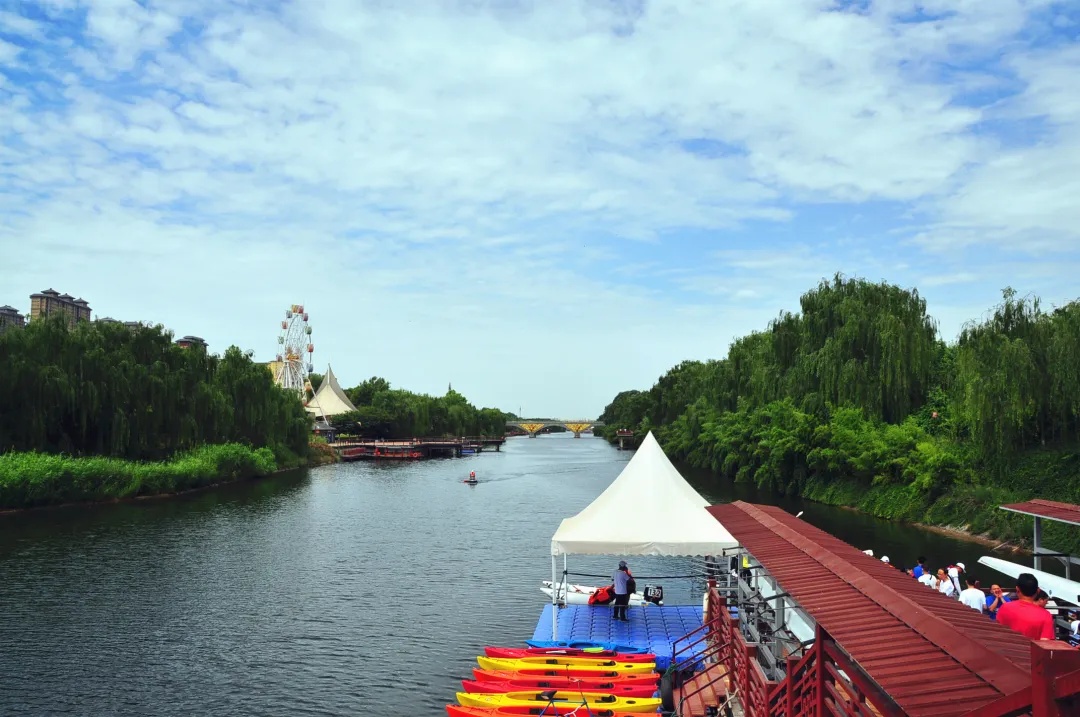 西安最近开放户外的景区水上乐园,西安汉城湖游玩